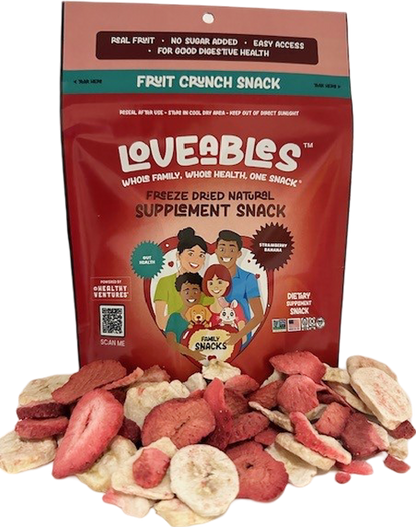 Loveables™    FREEZE DRIED NATURAL SUPPLEMENT SNACK